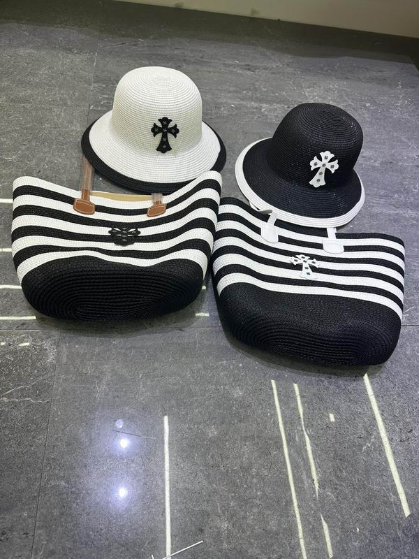 Chrome Hearts beach bag Hat dx01